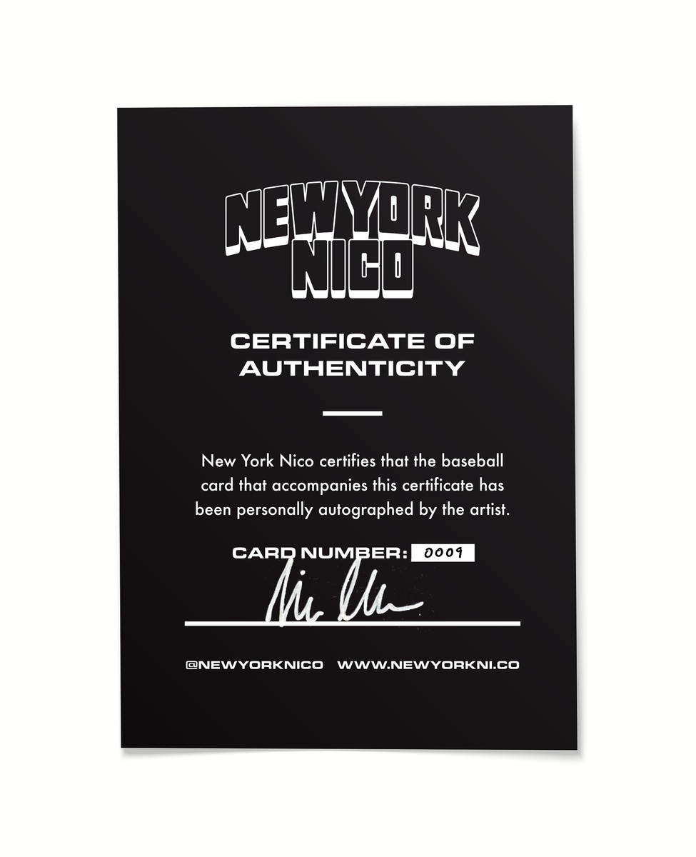 1 of 30 Derek Jeter “New York Nico” Topps Project 70 Artist Autographe