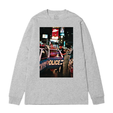 Load image into Gallery viewer, &quot;Tiger Hood - Tough Town for a Clown&quot; Crewneck Sweatshirt in Black, White and Grey
