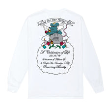 Load image into Gallery viewer, &quot;RIP Henny Rat&quot; Long Sleeve Shirt in Black or White

